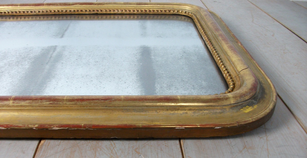 Gilt Louis Philippe Antique French Mirror